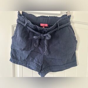 Simply Southern High Waist Navy Shorts